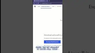 আপনি কি ওয়ার্ডপ্রেস ডাউনলোড করে আপনার Localhost এ রান করতে চাচ্ছেন? #shorts #wordpress #localhost