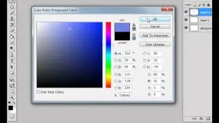 Photoshop basics #1 for beginner in english