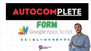 Create a Web App with AUTOCOMPLETE in Google Sheets 🚀