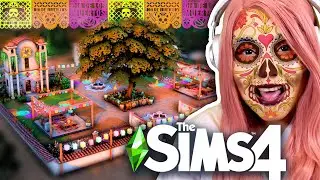 finally went to mexico after 11 years and got inspired to do this build! | DAY OF THE DEAD CEMETERY