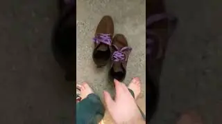 Homie put the purple laces on themshits 👹