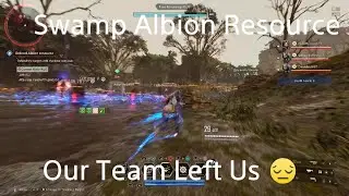 The First Descendant Swamp Albion Resource | Our Team Left Us 😔 See What Happens