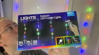 ARE THEY WORTH THE PRICE? -- Lights By Night Multicolor LED Curtain Lights By Jacso