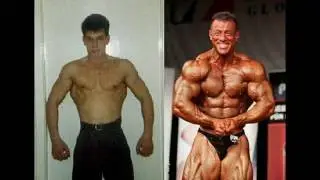 качки до и после!