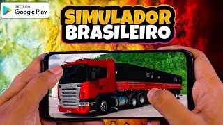 TESTANDO O SIMULADOR BRASILEIRO DE CAMINHÕES - TRUCK SIM BRASIL ANDROID