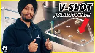 DIY V-Slot Joining Plate - Made Using A CNC Machine