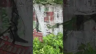 A forgotten mural from an abandoned Soviet Control Center.... #urbex
