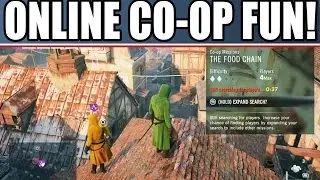Assassin's Creed Unity Multiplayer Coop Gameplay: ONLINE FREE ROAM! FUNNY MOMENTS! Funtage! Heist!