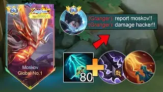 TOP 1 GLOBAL MOSKOV BEST 1 SHOT BUILD 2025 INSTANT DELETE!! (moskov best build 2025)