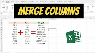 How to Merge Two Columns in Excel