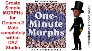 DAZ Studio - Create A Morph for Genesis-2-Male In Just One Minute