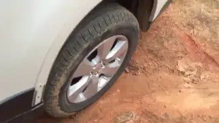 2010 Subaru Outback off road Uwharrie NC