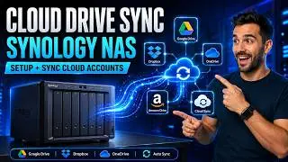Synology NAS Cloud Sync || Sync Google Drive, Dropbox, OneDrive Synology DiskStation