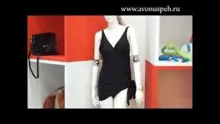 Купальник 3 в 1: платье, парео, купальник. Новинка серии Body illusion