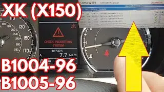 Jaguar Pedestrian System Warning! Fault finding and repair.