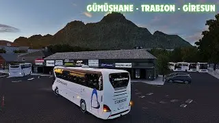 Gümüşhane-Trabzon-Samsun | Neoplan New Tourliner C13 | OyuncuyusBis-Map v1.4 #g29 #ets2turkiye #ets2
