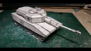 Building Panzer IX Leopard (Fictional German Heavy Tank)
