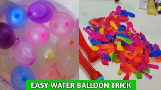 Easy Balloon Filling Trick For Holi | बैलून भरने का सिंपल तरीका | Holi Balloon Trick