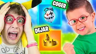 MY LITTLE BROTHER (10 years old) DECIDES my game in Fortnite Battle Royale! (You won't believe wh...
