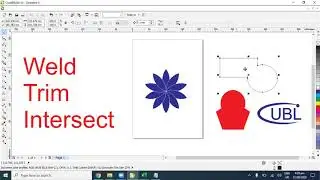 Corel Draw Lesson Weld, Trim, Intersect  Zoom Lessons