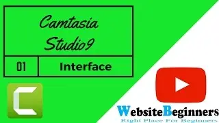 Camtasia Studio 9 New interface tutorial in Hindi and Urdu Part 1