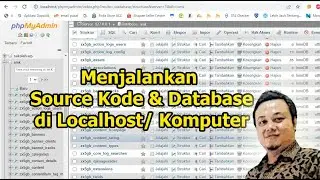 Cara Membuat Website Berbasis Joomla: Menjalakan Source Kode & Database di Localhost / Komputer #26