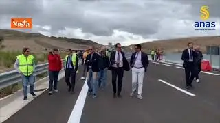 Aperti altri 8 km della Palermo - Agrigento sulla Ss 121 [STUDIO 98]
