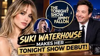Suki Waterhouse Makes Her Tonight Show Debut! | Glamorous America 