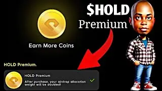 HOLD Airdrop  - HOLD Premium To double your Allocation.