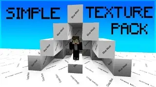 Bedwars with the Most Simple Texture Pack..