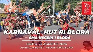 Karnaval / Pawai Pembangunan Blora 2024 | SMA  Negeri 1 Blora