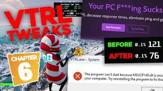 does tweaking actually work? pt.8 (VTRL) fortnite fps test 4060 12400f #tweaking #fpsboost #vtrl
