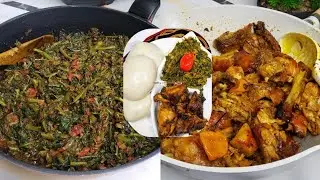 No Rival! Detailed Cameroonian Njama Njama and Khati Khati Recipe which your family will love.