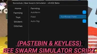 🐝 (NEW) Bee Swarm Script Pastebin | Keyless Hub | Auto Farm, Auto Dig, Auto Quest & More!
