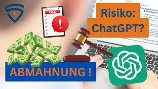 ABMAHNUNG: Gefahr durch ChatGPT und KI im Unternehmen!
