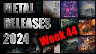 New Metal Albums 2024 Week 44 (October 28th - November 3rd) #newmetal
