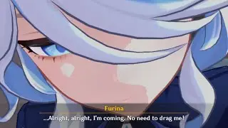 Furina Eavesdrops On Travelers
