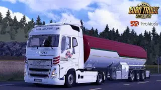 ETS2 - The winding roads of northern Norway | 2020 Volvo FH  by Sanax | Zeemods | Promods