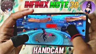 Infinix Note 30 Handcam 📲🎯 | Infinix Note 30 Free Fire Test ❤