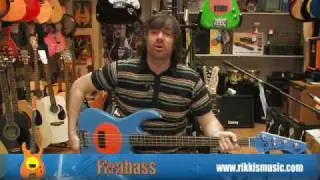 Fleabass Bass Guitar Review by Rikki's Music Shop, Edinburgh