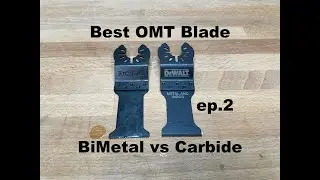 DeWALT Oscillating Blades Review vs Milwaukee | Best OMT blades | ep.2 | DWA4250 vs DWA4203