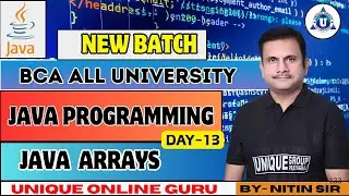 JAVA PROGRAMMING || BCA ALL UNIVERSITY || STATIC MEMBERS OF A CLASS || DAY-13