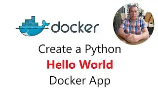Create a Docker Hello World app with Python on Visual Studio Code and Remote Development SSH.