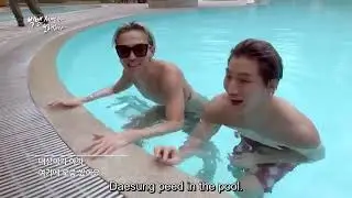 BB ALIVE DOCUMENTARY - Daesung swimming
