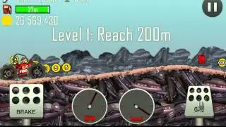 Задротим в hill climb racing