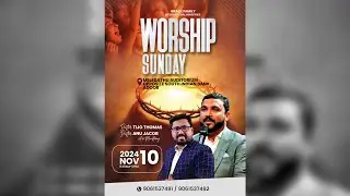 Prophetic Sunday Worship | Pr. Tijo Thomas | Pr. Anu Jacob | Grace Family | 10.11.2024