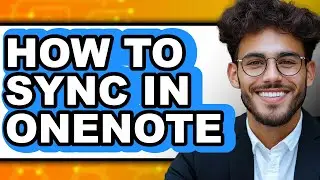 How to Sync in Onenote (only Way)