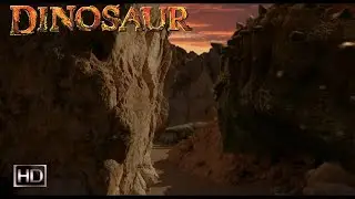Динозавр - Карнотавры преследуют стадо динозавров--[Dinosaur-Carnotaurs chase a herd of dinosaurs]