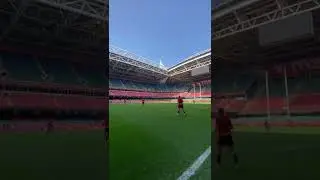 🏟 All to ourselves, Principality Stadium 🏉 