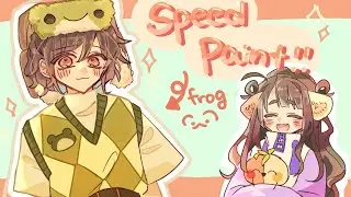 Speed Paint!!! | Drawing A Little Frog Guy |